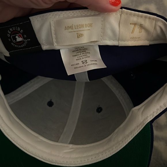 ⚾️NY Mets⚾️ NWOT S7.5 Limited Edition Aime Leon Dore Blue/Orange Hat. - Picture 4 of 5